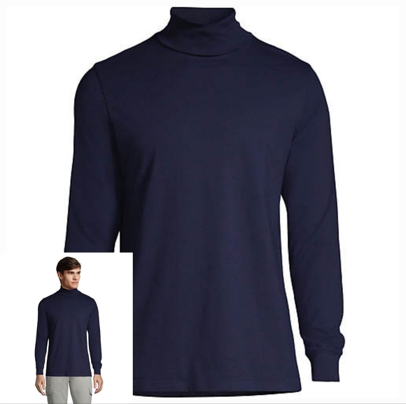 Lands' End Sweaters Lands End Mens Turtleneck Sweater Poshmark